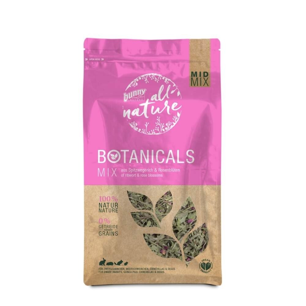 Bilde av Bunny Nature Botanicals Mix Groblad & Rose 120 G