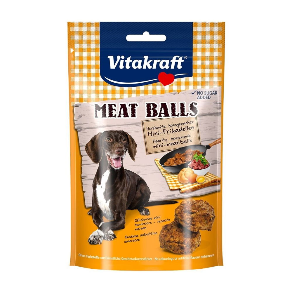 Bilde av Vitakraft Meat Balls 80 g - Alt til hunden