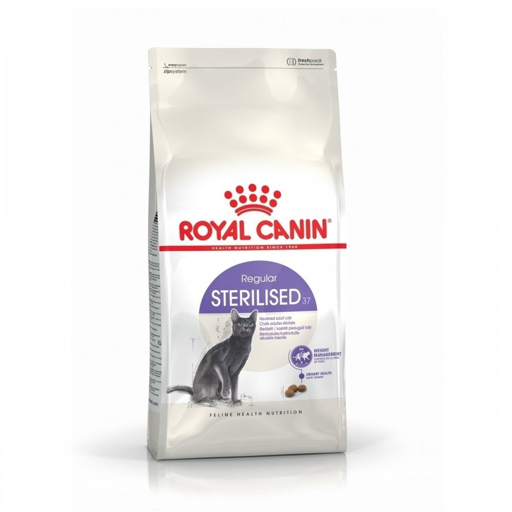 Royal Canin Sterilised 37 (10 kg) Katt - Kattemat - Spesialfôr - Kattemat for sterilisert katt