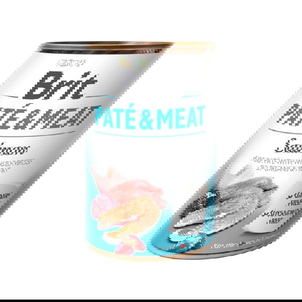 Brit Paté & Meat Salmon 400 g