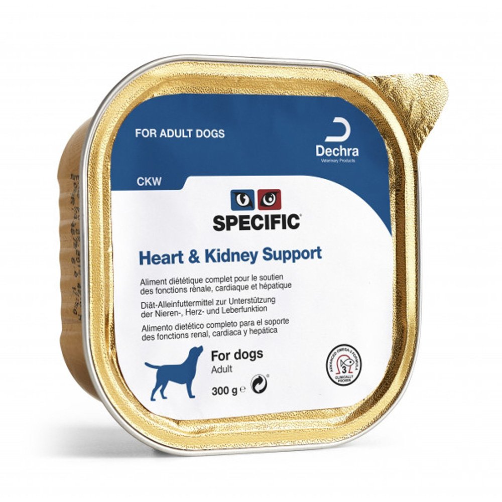 Specific Dog Heart & Kidney Support Våtfôr til hund CKW 6 x 300 g