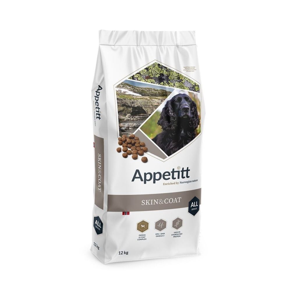 Bilde av Appetitt Dog Skin & Coat 12 kg - Alt til hunden