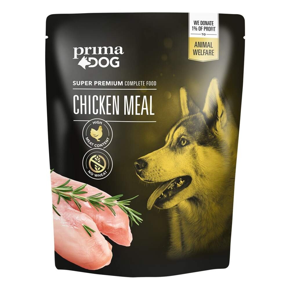 PrimaDog Chicken Meal (600 g) Hund - Hundemat - Voksenfôr til hund