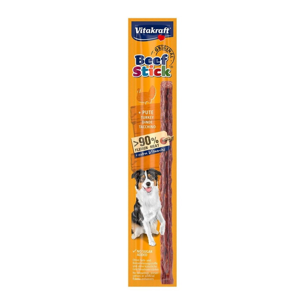 Bilde av Vitakraft Beef Stick Turkey 12 g - Alt til hunden