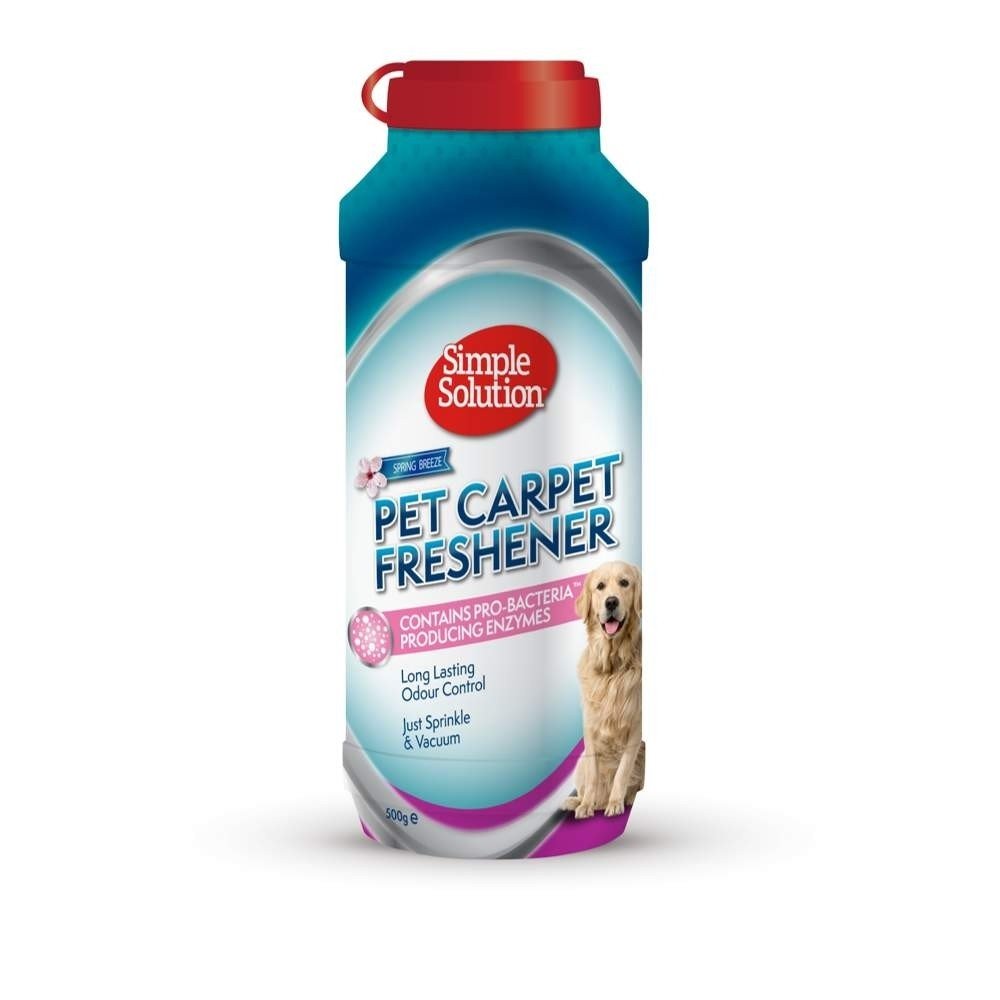 Simple Solution Carpet Freshener Granules 500 g Hund - Hundetilbehør - Rengjøring & Sprayer