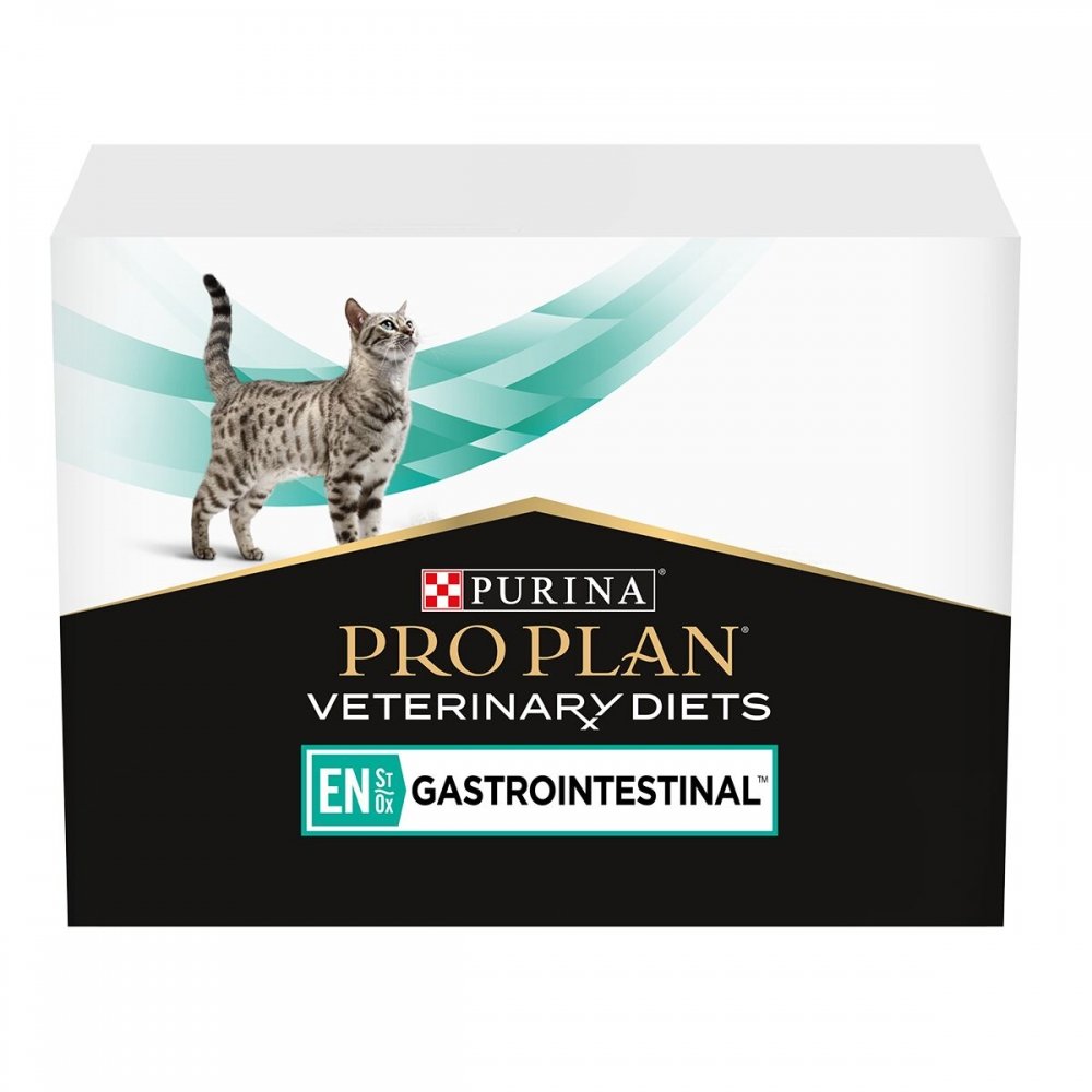 Purina Pro Plan Veterinary Diets Feline EN Chicken Gastrointestinal 10x85 g Katt - Kattemat - Veterinærfôr