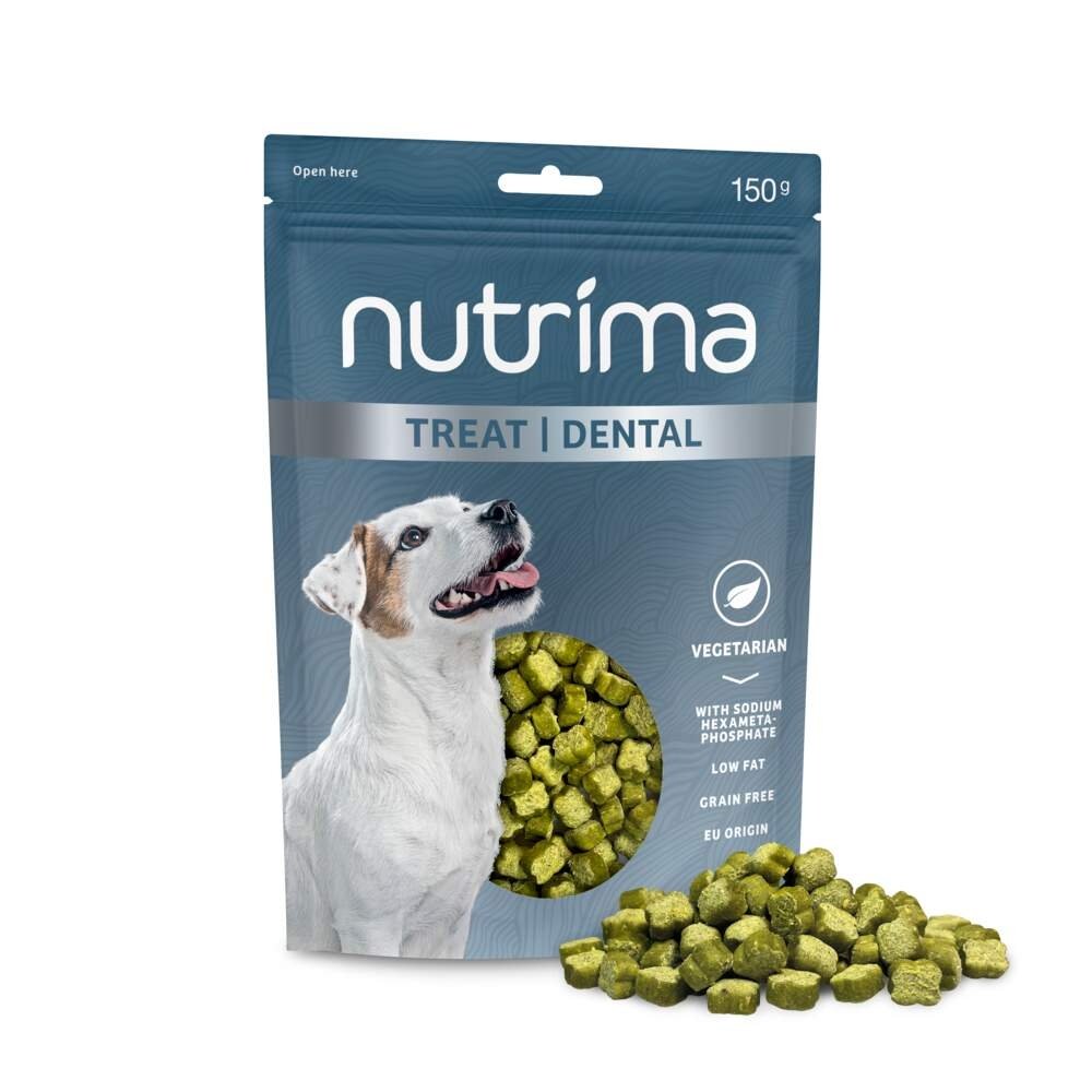 Nutrima Dental Godbiter 150 g Hund - Hundegodteri - Godbiter til hund