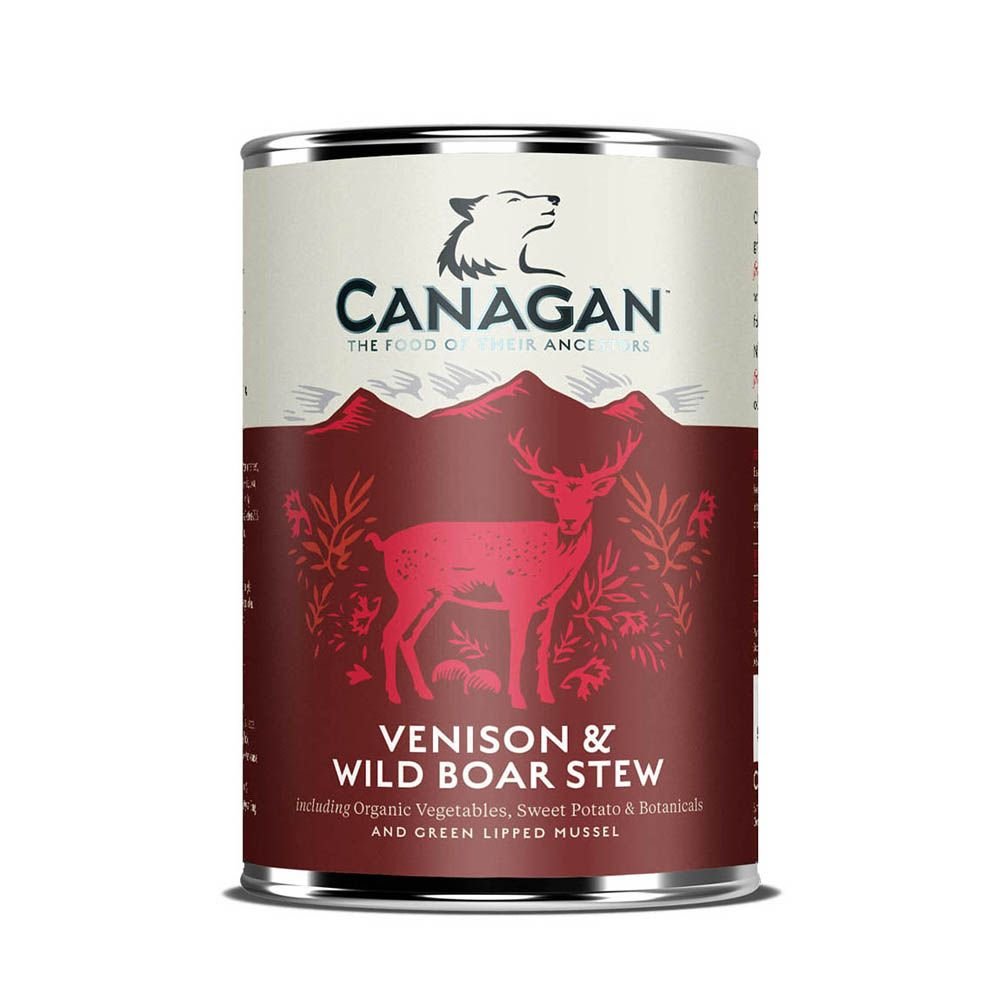 Canagan Venison & Wild Boar Stew Hund - Hundemat - Våtfôr