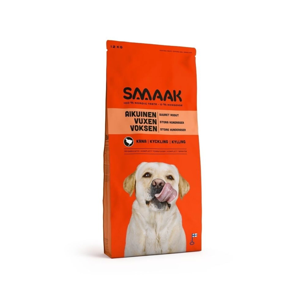 Bilde av SMAAK Dog Adult Large Breed (12 kg) - Alt til hunden