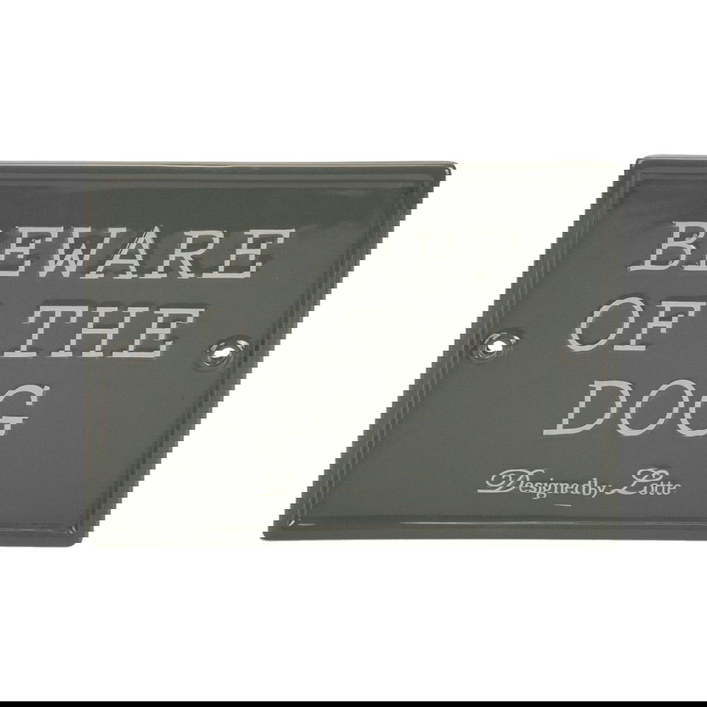 Designed by Lotte Skilt Beware Of The Dog