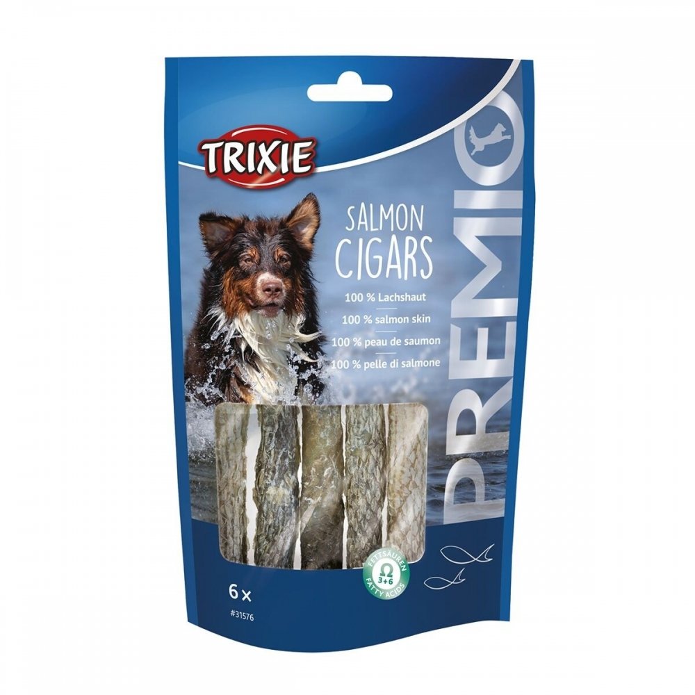 Trixie PREMIO Salmon Cigars, 12.5 cm, 6 pcs./70 g - (6 pk/ps)