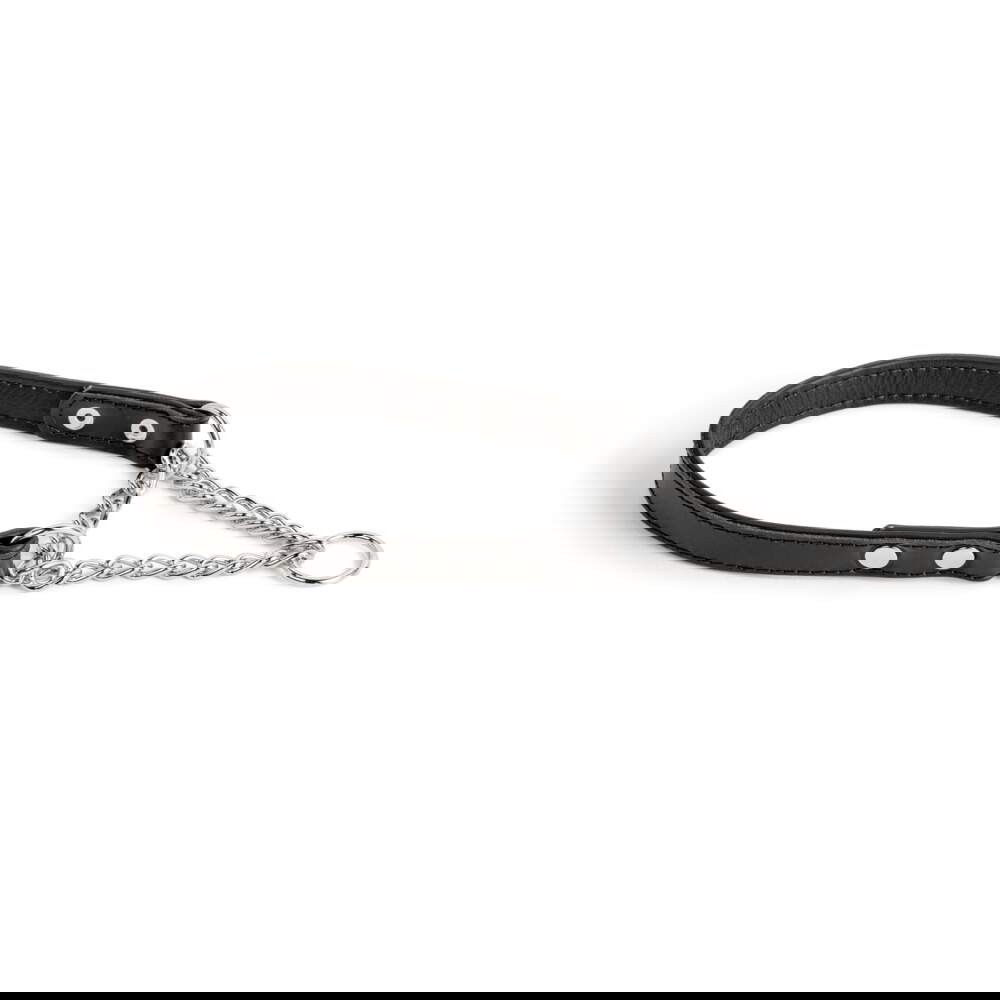 Feel Basic Vadderat Halsband Halvstryp Svart (2 x 35-50 cm)