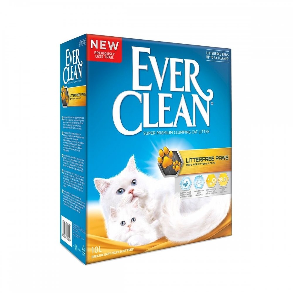 Ever Clean Litterfree Paws Kattesand (10 l) Katt - Kattesand