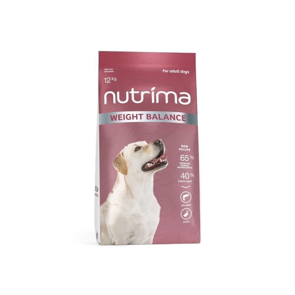 Bilde av Nutrima Dog Adult Weight Balance (12 kg) - Alt til hunden