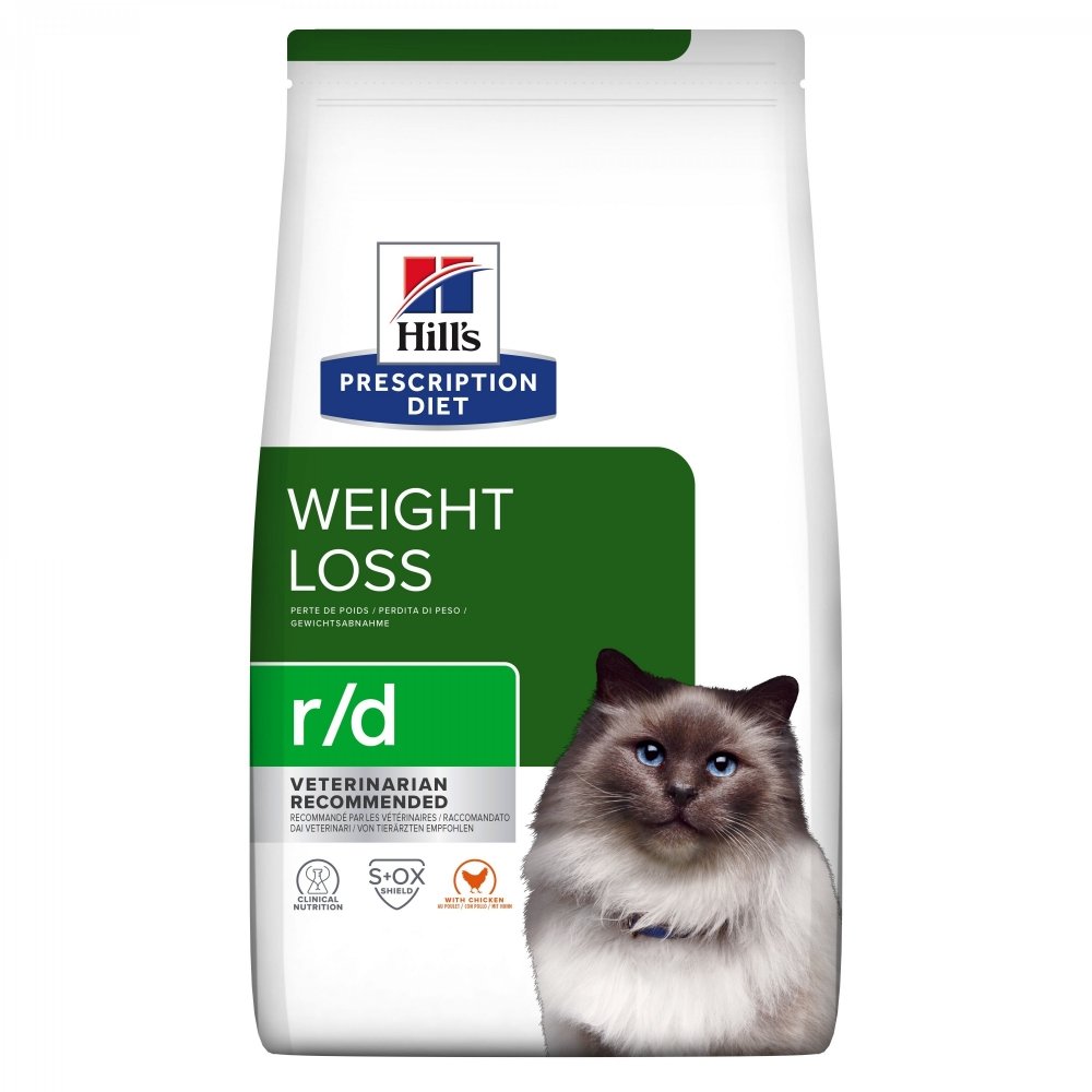 Bilde av Hill&#39;s Prescription Diet Feline R/d Weight Loss Chicken (1,5 Kg)