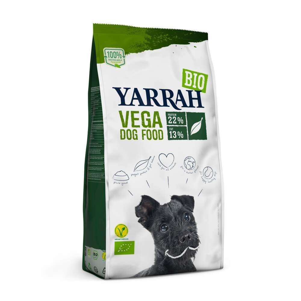 Yarrah Organic Dog Adult Vega Vegetarian (10 kg) Hund - Hundemat - Tørrfôr