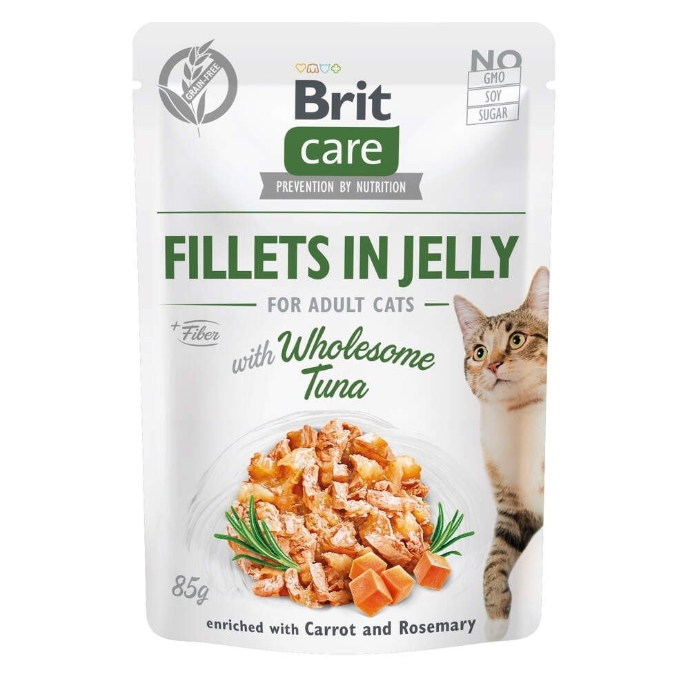Bilde av Brit Care Cat Jelly Tunfisk Filé I Gelé 85 G