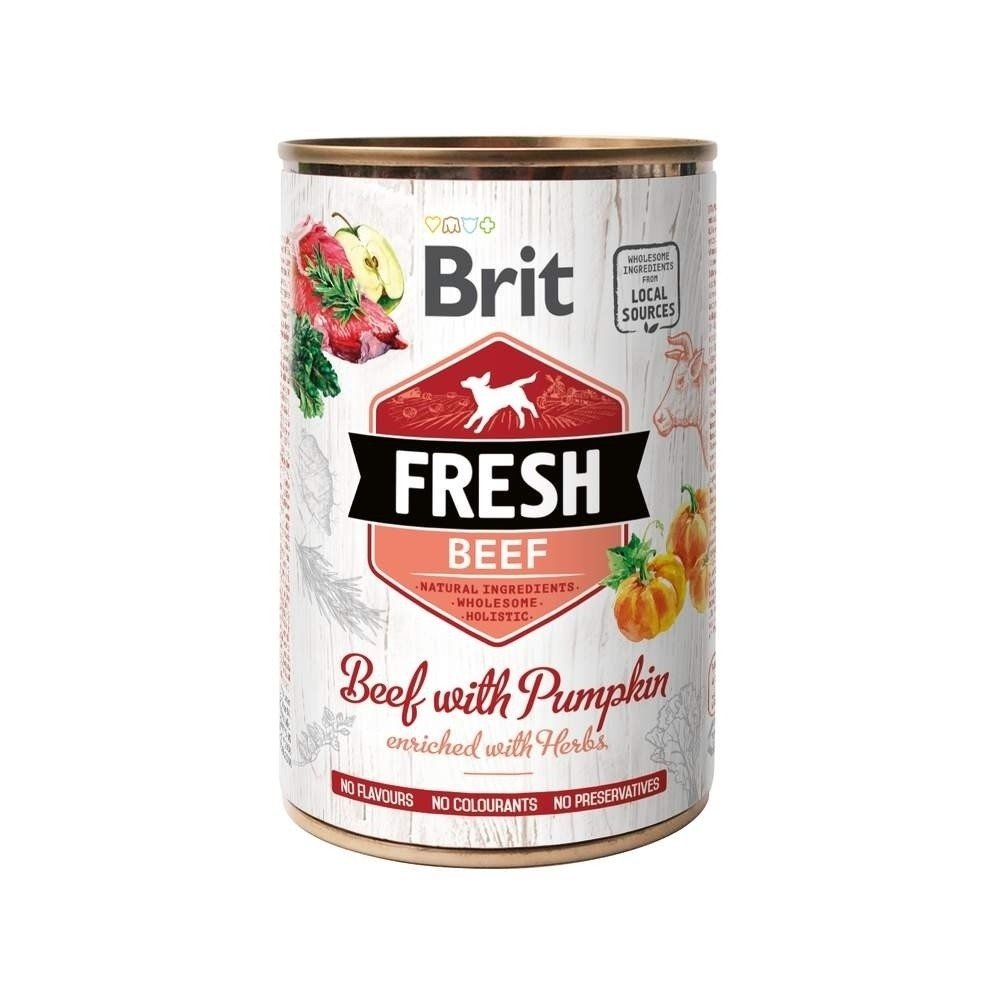 Brit Fresh Cans Beef With Pumpkin
