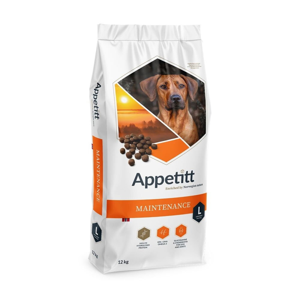 Bilde av Appetitt Dog Maintenance Large 12 kg - Alt til hunden