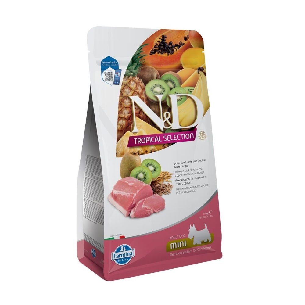 Bilde av Farmina N&D Dog Tropical Pork Small 1,5 kg - Alt til hunden