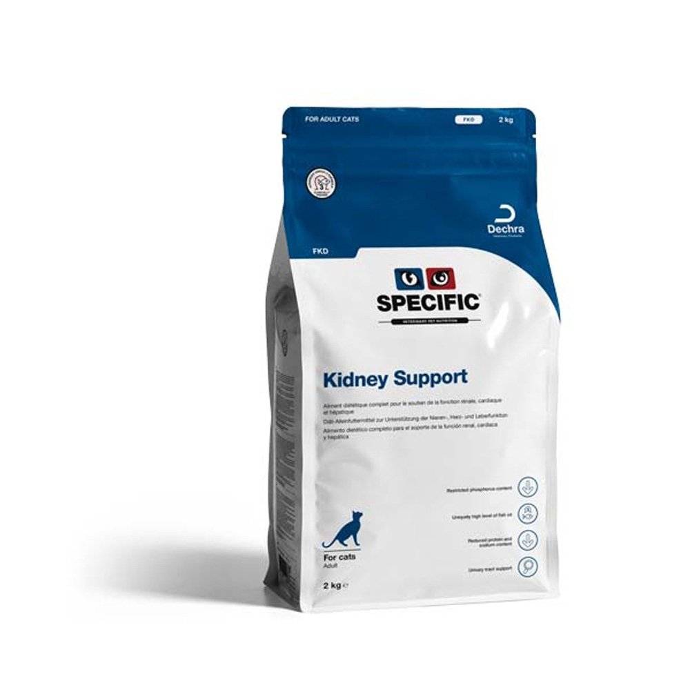 Specific™ Kidney Support FKD 2 kg Veterinærfôr til katt - Nyresykdom