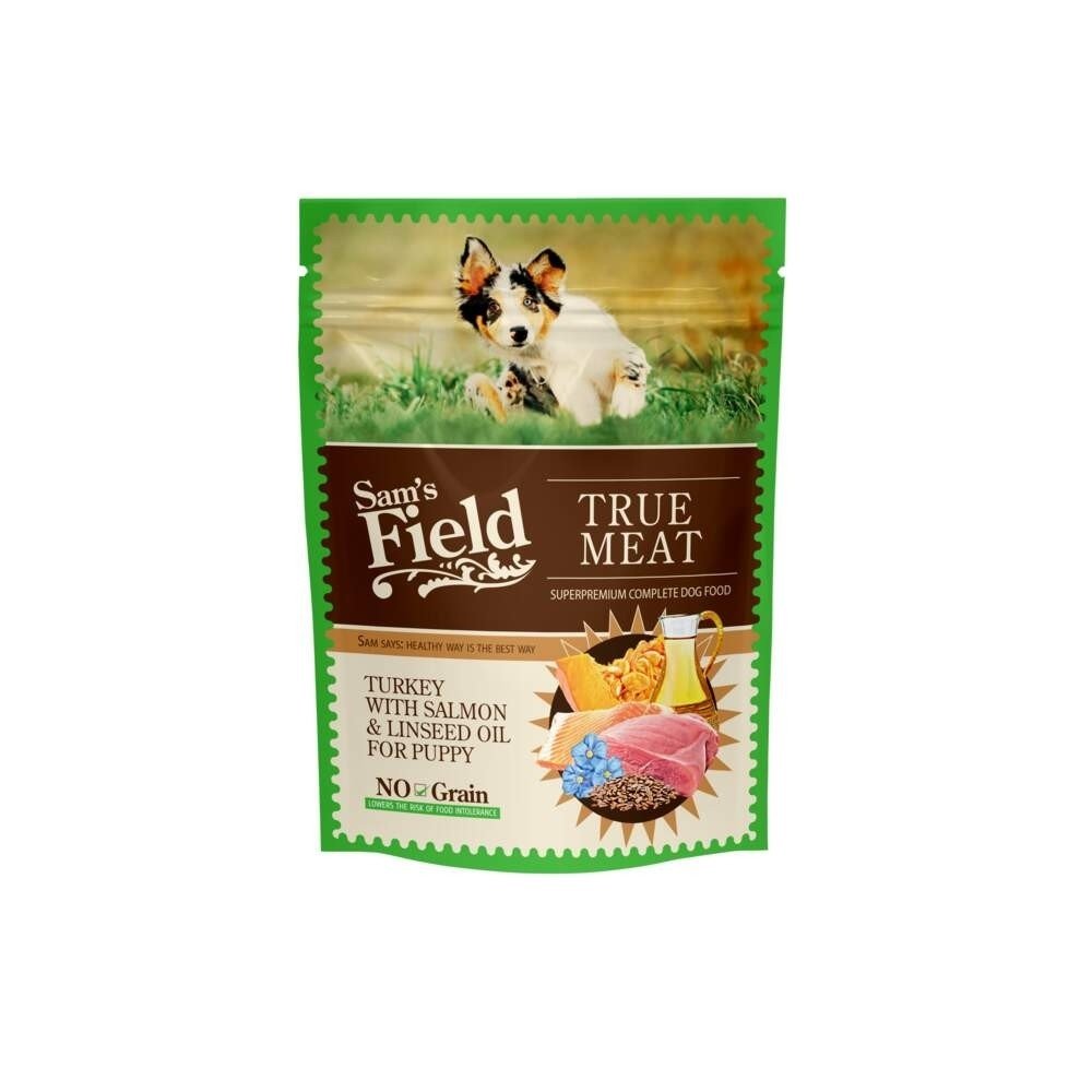 SamField Dog Puppy Turkey 260 g Valp - Valpefôr - Våtfôr til valp