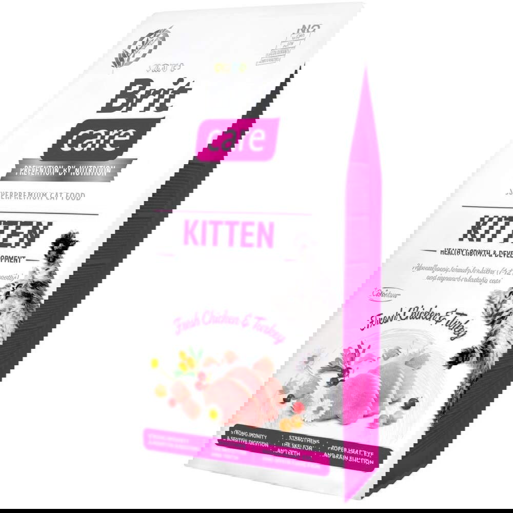 Brit Care Cat Grain Free Kitten Healthy Growth & Development (400 g)