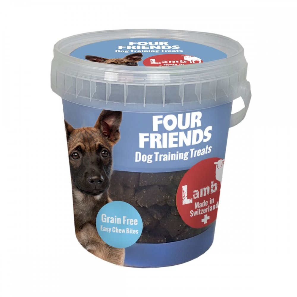 FourFriends Dog Training Treats Grain Free Lamb 400 g Hund - Hundegodteri - Godbiter til hund