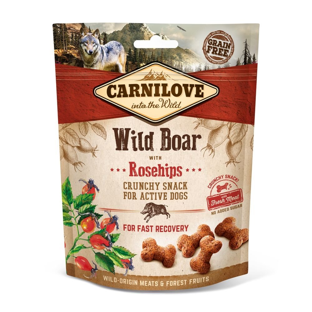 Bilde av Carnilove Dog Crunchy Snack Wild Boar & Rosehips - Alt til hunden