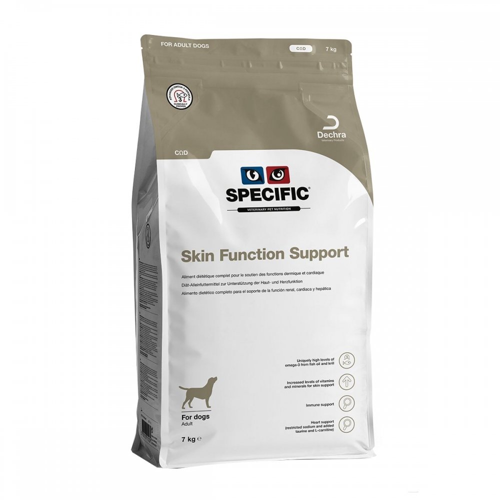 Specific COD Skin Function Support (7 kg) Veterinærfôr til hund - Hudproblem