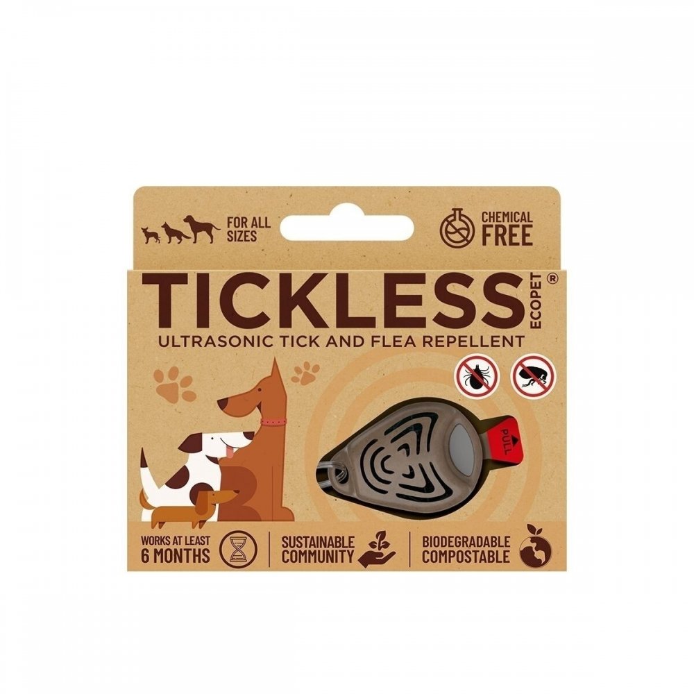 Tickless Eco Pet Elektronisk Flåttavviser Hund - Hundehelse - Flåttmiddel til hund
