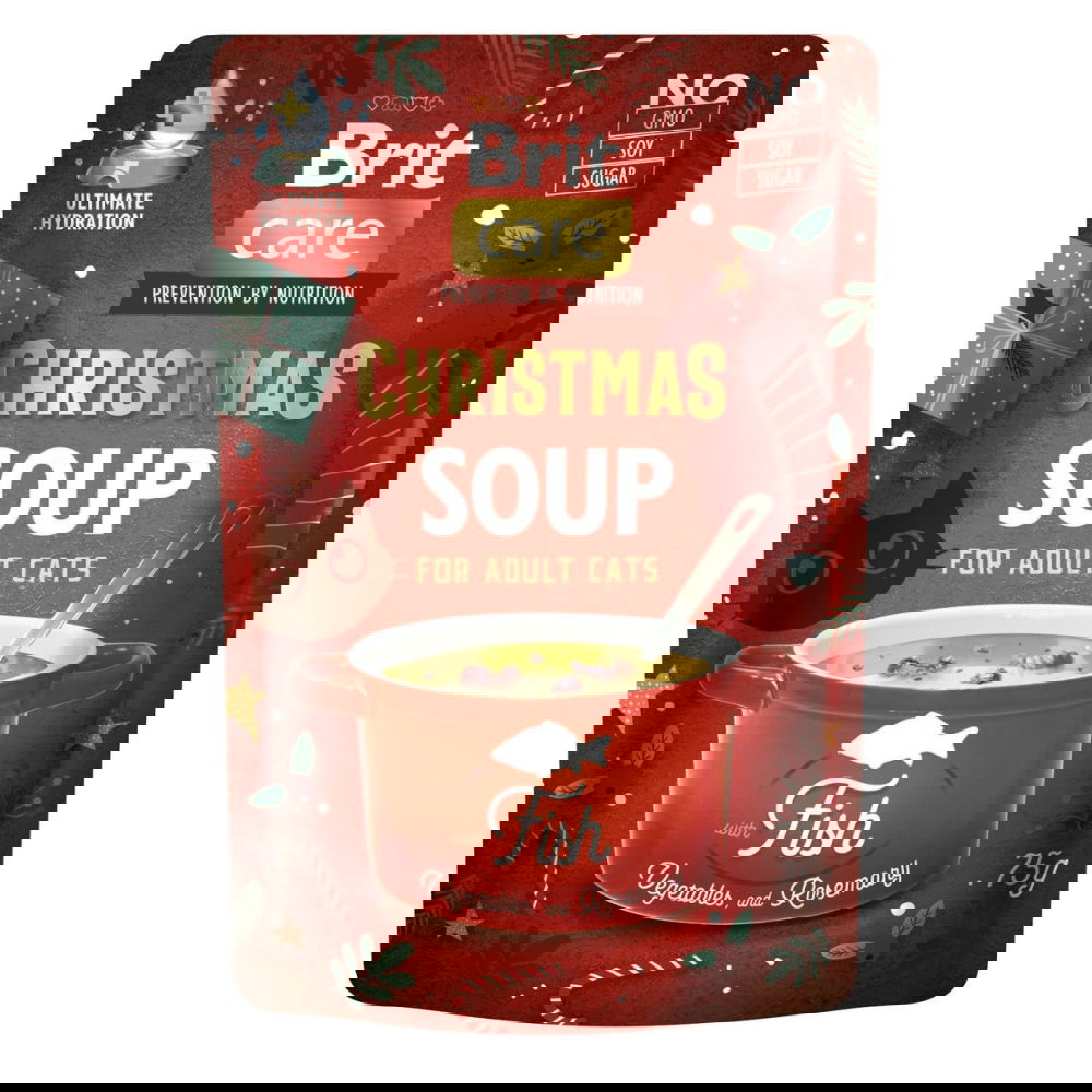 Brit Care Cat Adult Christmas Soup Fisk 75 g