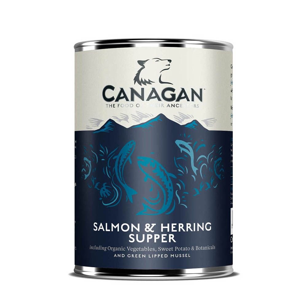 Canagan Salmon & Herring Supper Hund - Hundemat - Våtfôr