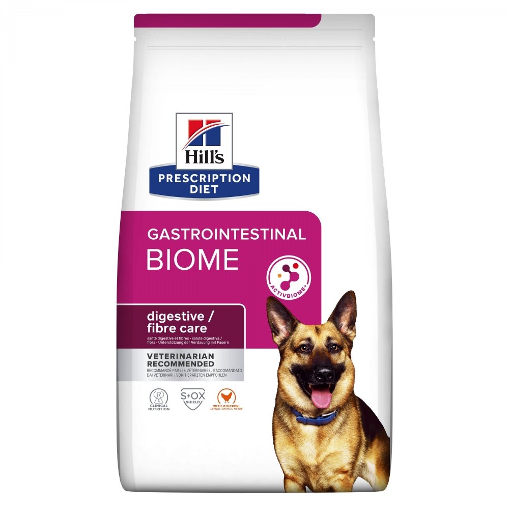 Bilde av Hill's Prescription Diet Canine Gastrointestinal Biome Digestive/fibre Care Chicken (4 Kg)