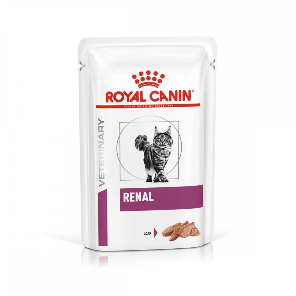 Royal Canin Veterinary Diets Cat Renal Loaf 12x85 g Veterinærfôr til katt - Nyresykdom