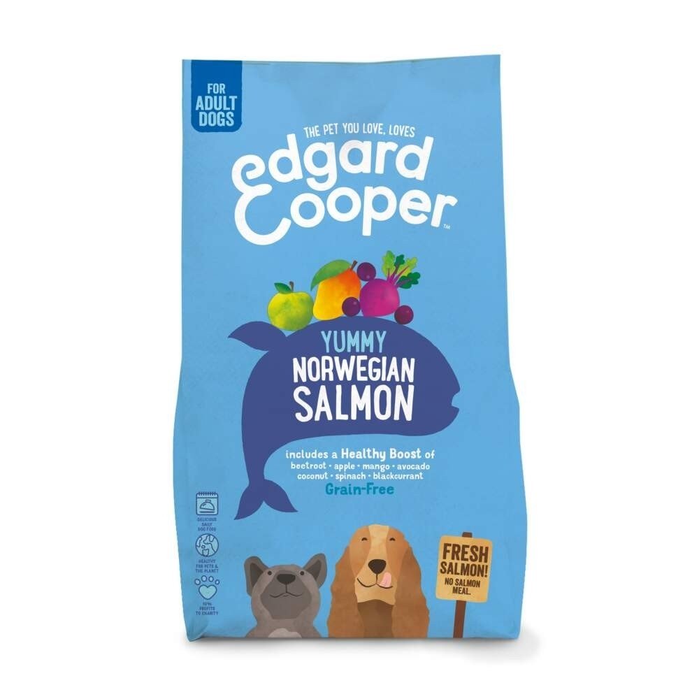 Edgard & Cooper Dog Adult Grain-Free Laks (2,5 kg) Hund - Hundemat - Tørrfôr
