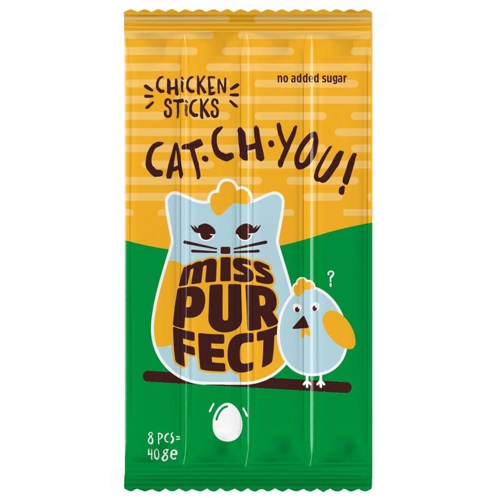 Miss Purfect Cat Sticks Kylling 40 g Katt - Kattegodteri