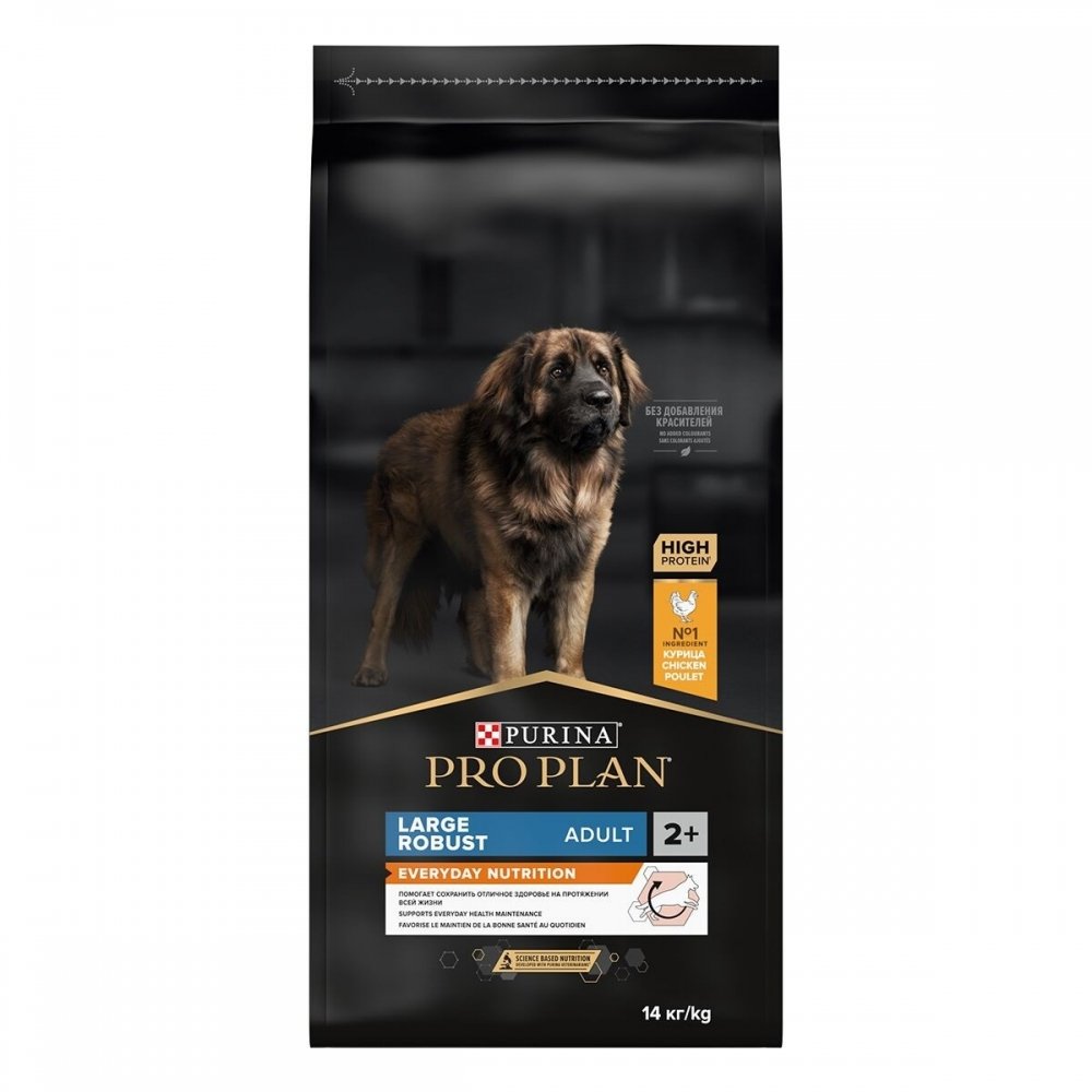 Purina Pro Plan Dog Adult Large Robust Chicken 14 kg Hund - Hundemat - Tørrfôr