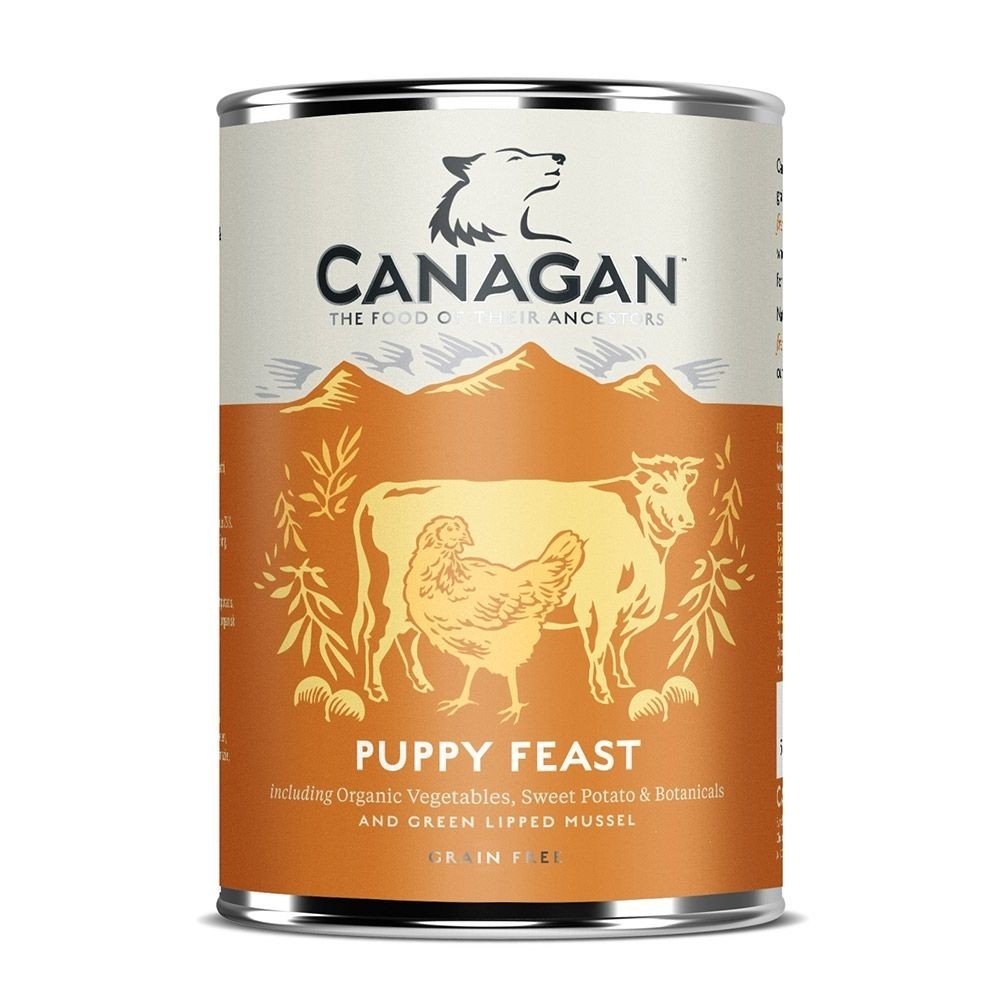 Canagan Puppy Feast Kylling & Biff Hund - Hundemat - Våtfôr