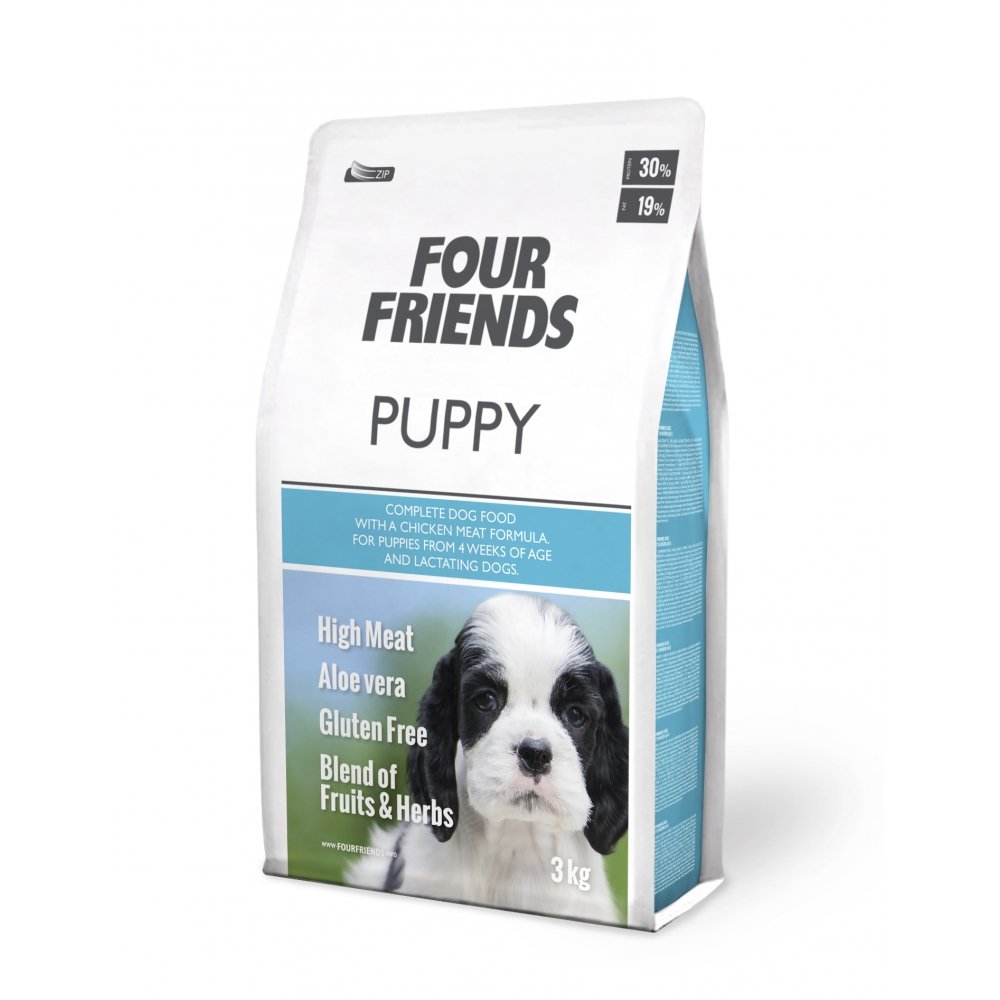 FourFriends Dog Puppy 12kg (3 kg) Valp - Valpefôr - Tørrfôr til valp