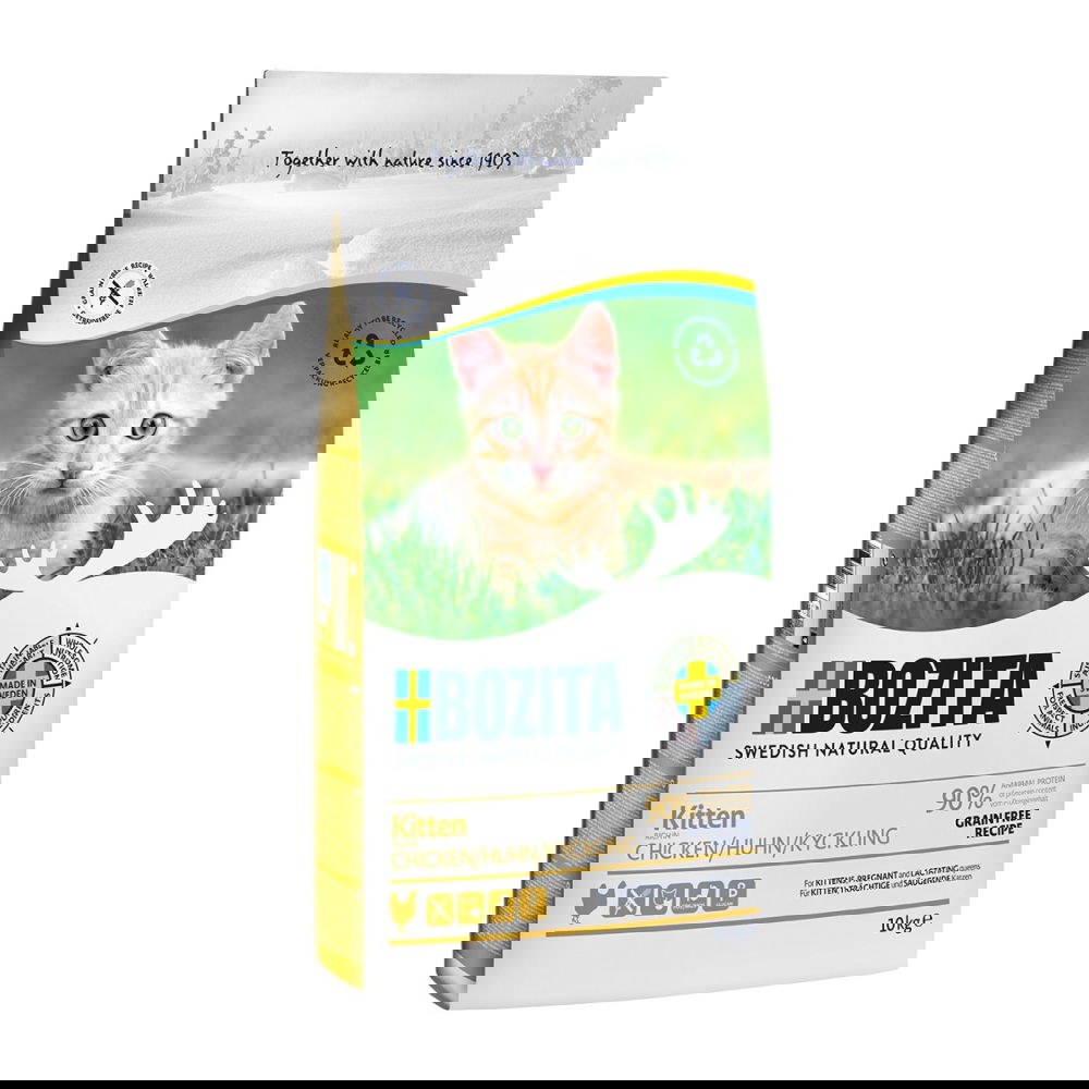 Bozita Kitten Grain Free Kylling (10 kg)