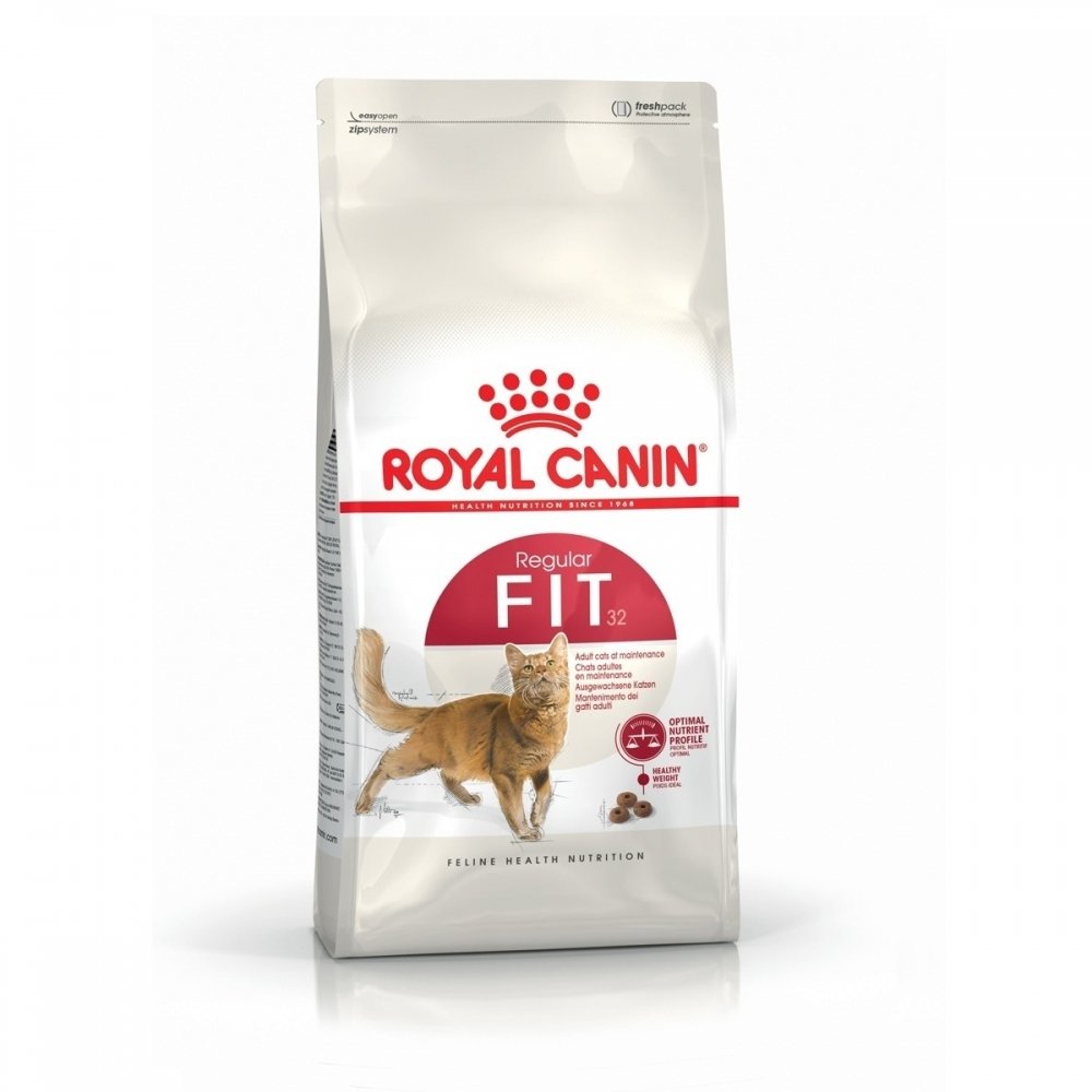 Royal Canin Fit 32 (2 kg) Katt - Kattemat - Spesialfôr - Diettfôr til katt
