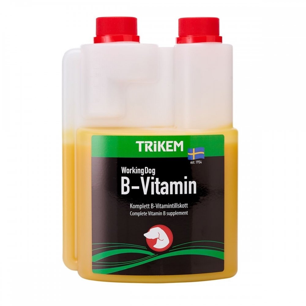 Trikem WorkingDog B-Vitamin 500 ml Hund - Hundehelse - Kosttilskudd