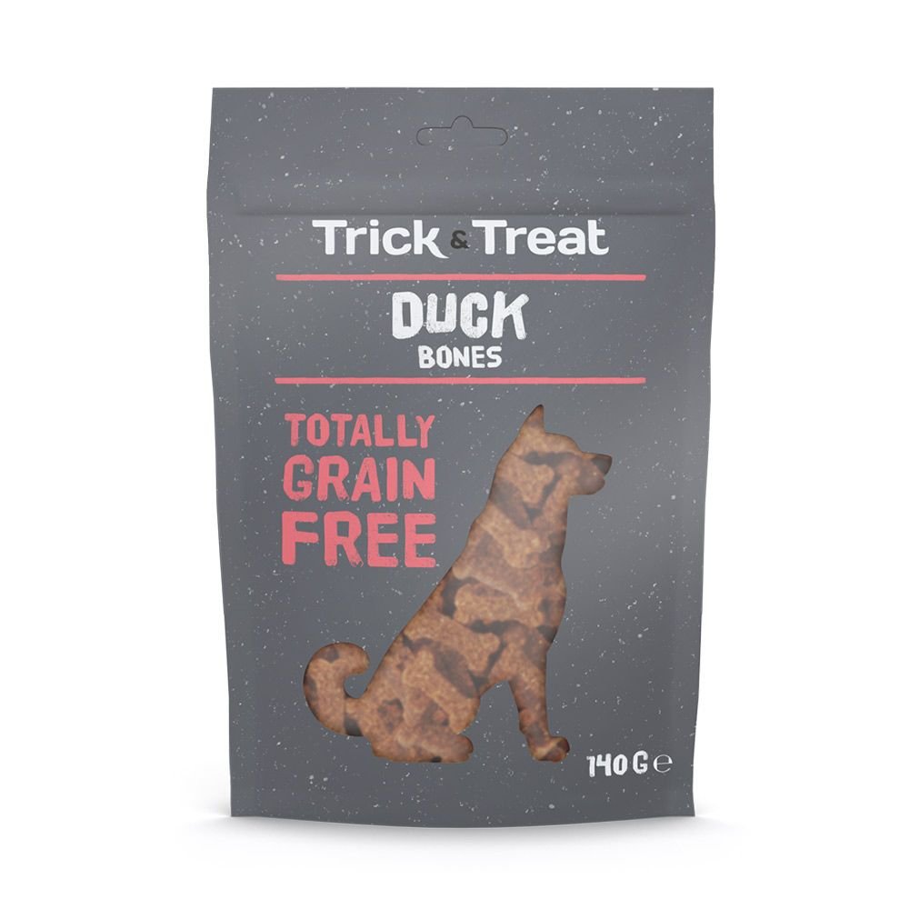 Trick & Treat Grain Free andegodteri (140 g) Hund - Hundegodteri - Godbiter til hund