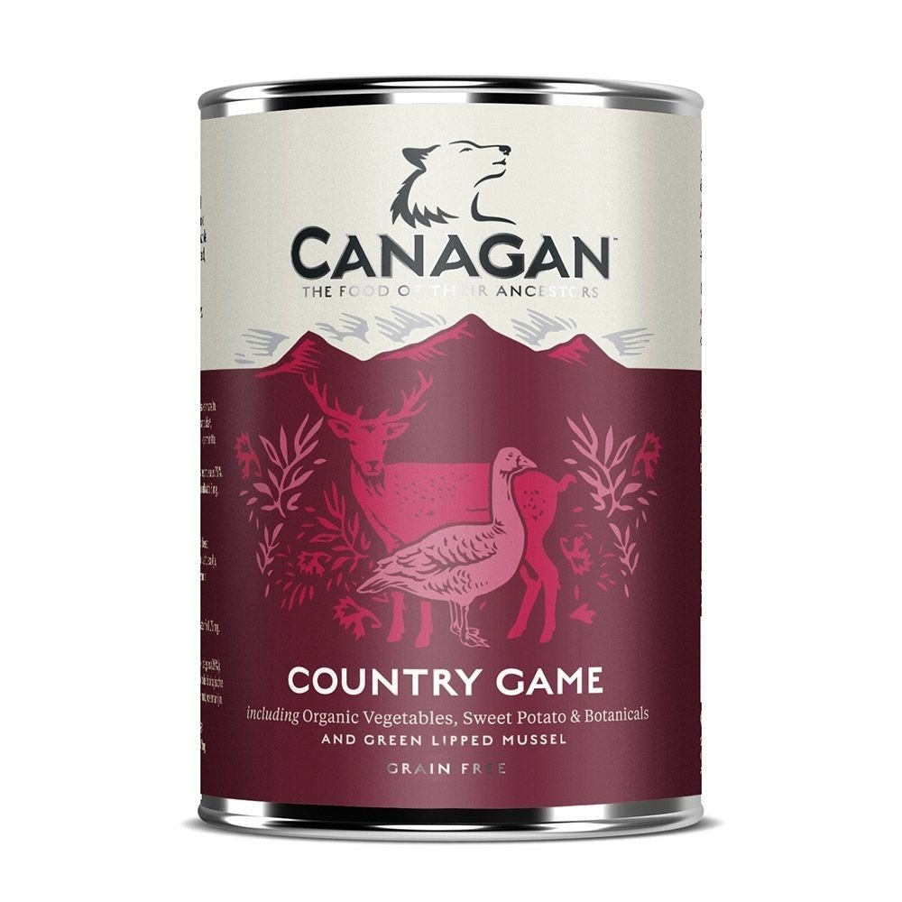 Canagan Country Game Hjort & And Hund - Hundemat - Våtfôr