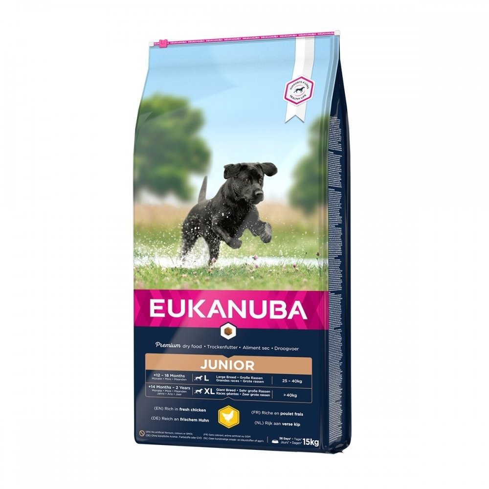 Bilde av Eukanuba Dog Junior Large Breed (15 kg) - Alt til hunden