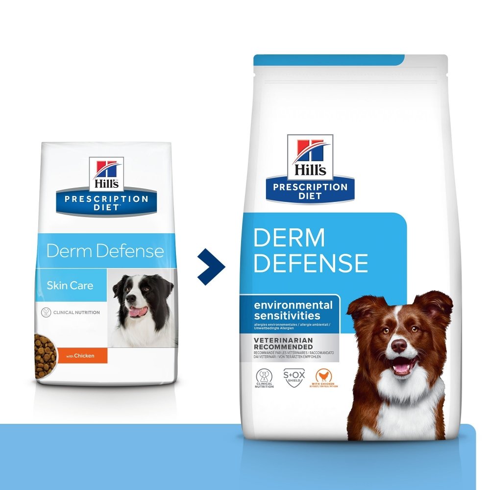 Bilde av Hill's Prescription Diet Canine Derm Defense Environmental Sensitivites Chicken (12 Kg)