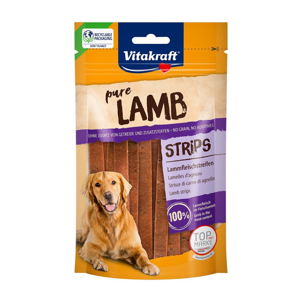 Bilde av Vitakraft LAMB Strips 80 g - Alt til hunden