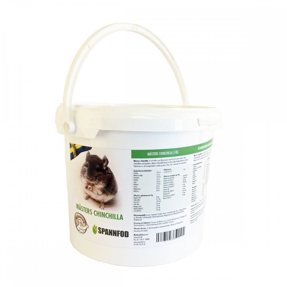 Mästers Chinchillapellets (20 kg)