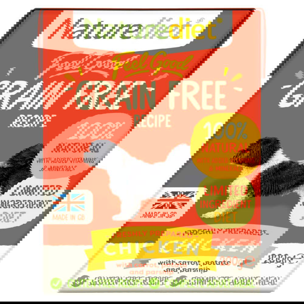 Naturediet Grain Free Kylling (390 g)